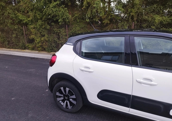 Citroen C3 cena 47900 przebieg: 15000, rok produkcji 2020 z Zagórów małe 352